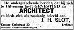 Advertentie van Slot
<br/>
De Gooi- en Eemlander, 1898-06-04